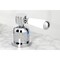 Kingston Brass FSC8931DPL Paris Widespread Bathroom Faucet W/ Brass Pop-Up, Chrome FSC8931DPL - alternate 3